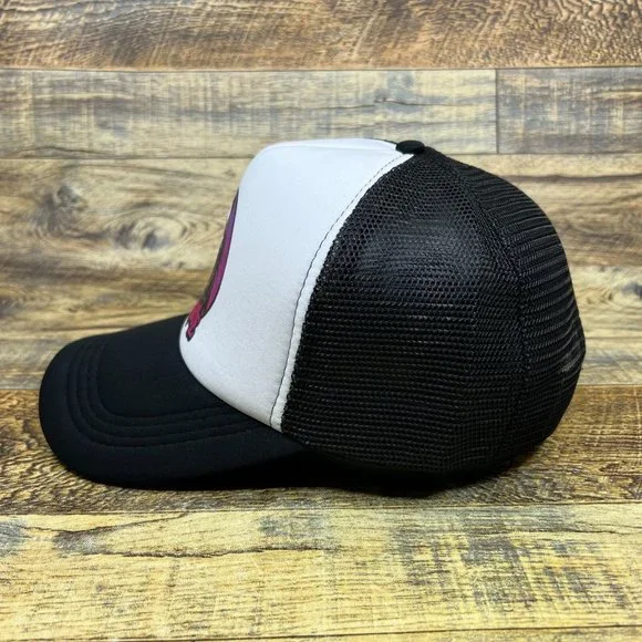 Rob Zombie Mens Trucker Hat Black Snapback Shock Rock Horror Movie Baseball Cap - Picture 4 of 8